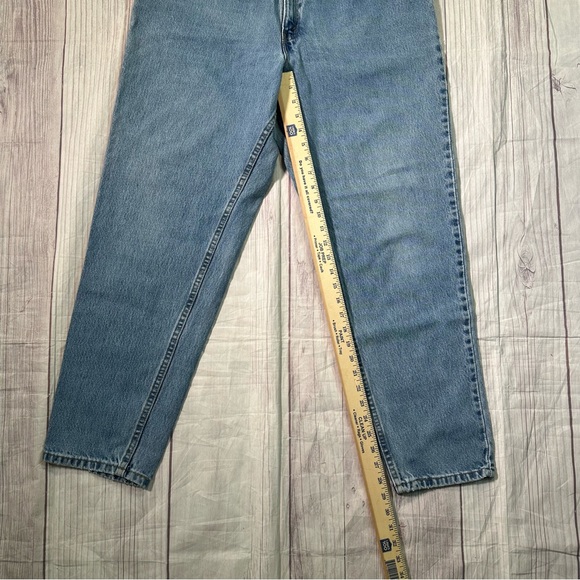 Women’s Vintage 90s Y2K Levi’s 550‎ USA 100% Cotton Relaxed Fit Denim Jeans 16M - Picture 4 of 9